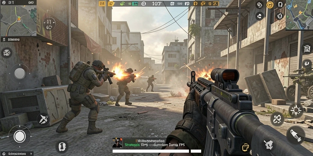 Tangkapan layar gameplay yang menunjukkan aksi seru dalam 6CF.