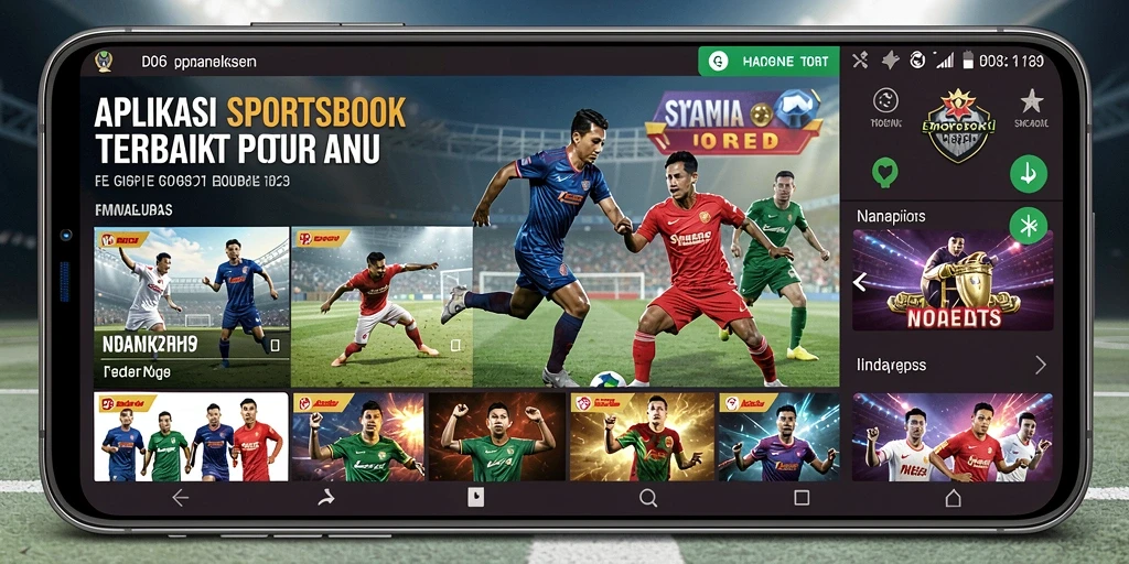 Screenshot D06 menampilkan fitur taruhan olahraga yang menarik.
