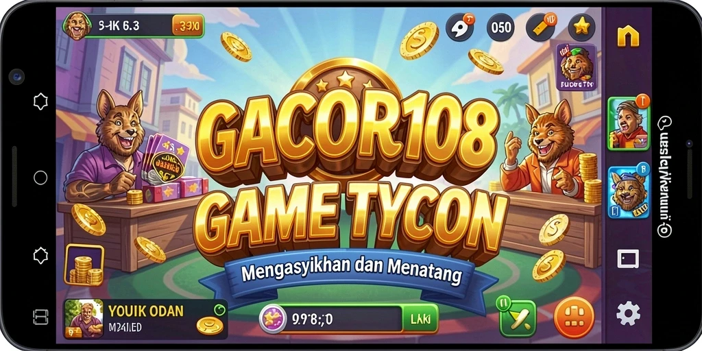 Tampilan gameplay menarik GACOR108 yang penuh strategi.