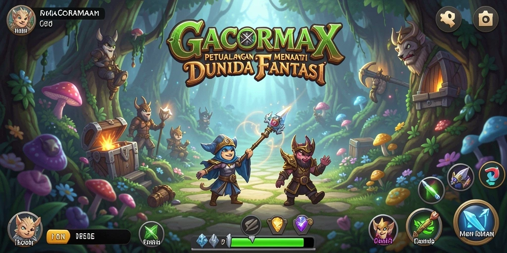 Tangkapan layar GACORMAX menampilkan aksi petualangan seru dan grafis yang menakjubkan.
