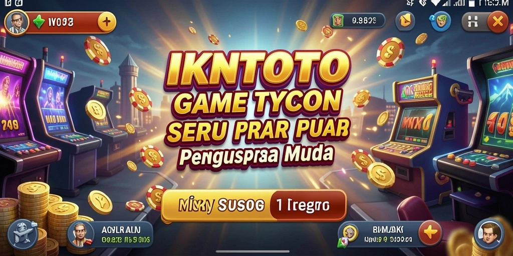 Tangkapan layar gameplay <strong>IKNTOTO</strong> menampilkan keseruan membangun empire bisnis.