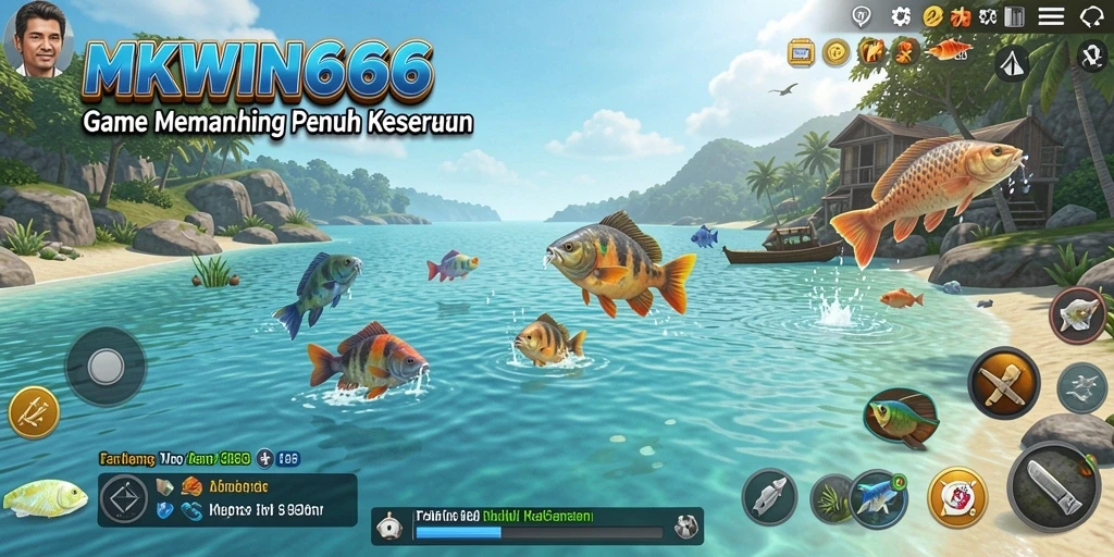 Tangkapan fantastis di game MKWIN666 dengan gameplay Fishing yang seru.