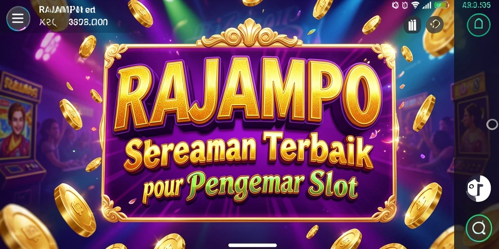 Gameplay menarik RAJAMPO menampilkan mesin slot yang beragam.