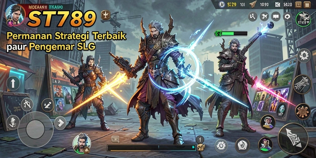 Tampilan gameplay menarik dari ST789 dengan fitur SLG.