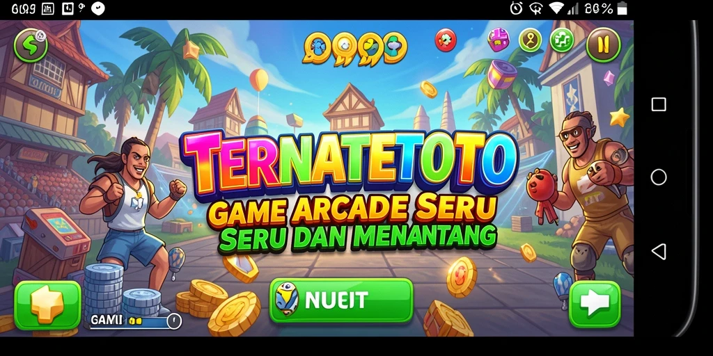 Tampilan gameplay seru dari TERNATETOTO yang penuh tantangan.