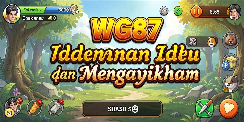 Tampilan gameplay <strong>WG87</strong> yang mengasyikkan dengan banyak item untuk dikumpulkan.