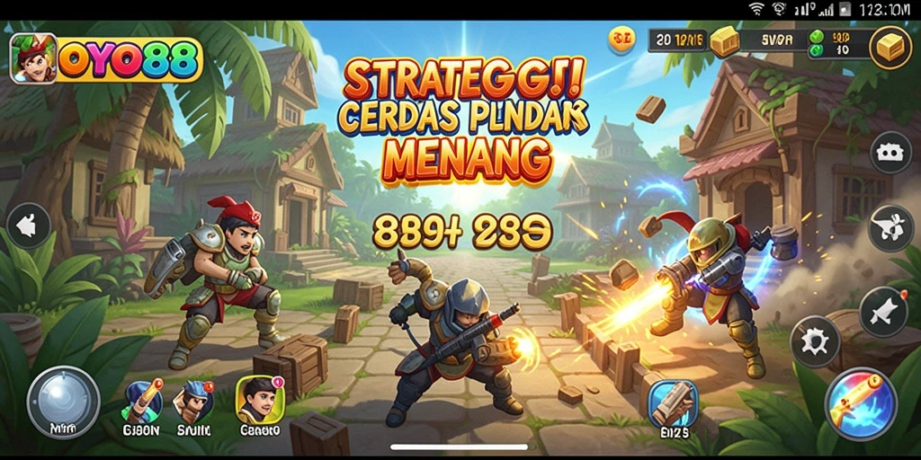 Screenshot gameplay <strong>YOYO88</strong> yang menunjukkan aksi strategis yang seru.